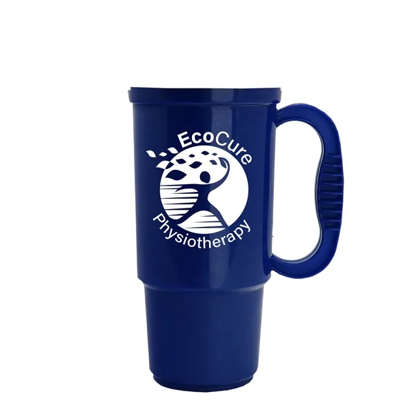 Insulated 16 oz. auto mug, BPA/BPS free, reusable and recyclable polypropylene.... from ASI 40480 Koozie Group