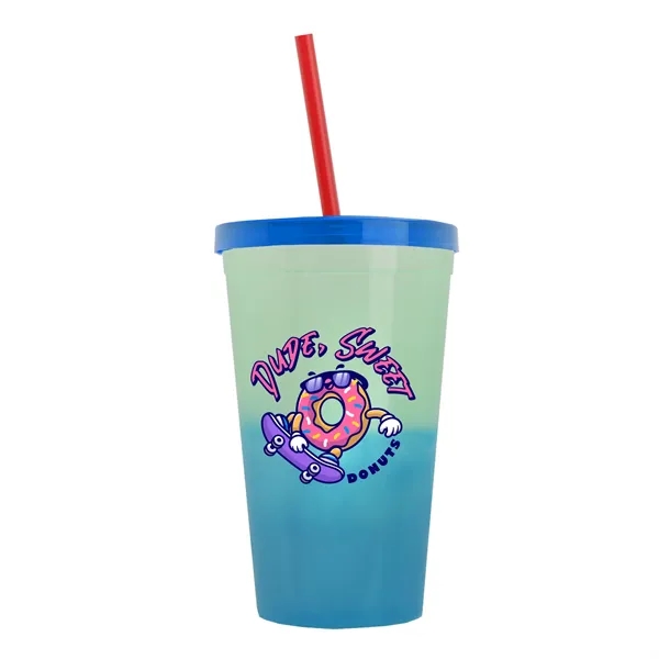 22 oz Travel Tumbler with lid and straw - wide selection... from ASI 40480 Koozie Group