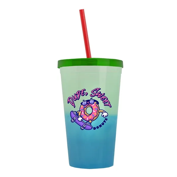 22 oz Travel Tumbler with lid and straw - wide selection... from ASI 40480 Koozie Group