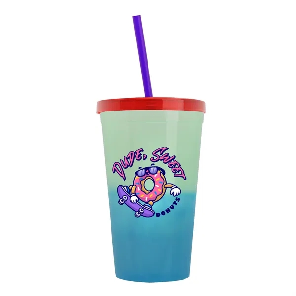 22 oz Travel Tumbler with lid and straw - wide selection... from ASI 40480 Koozie Group