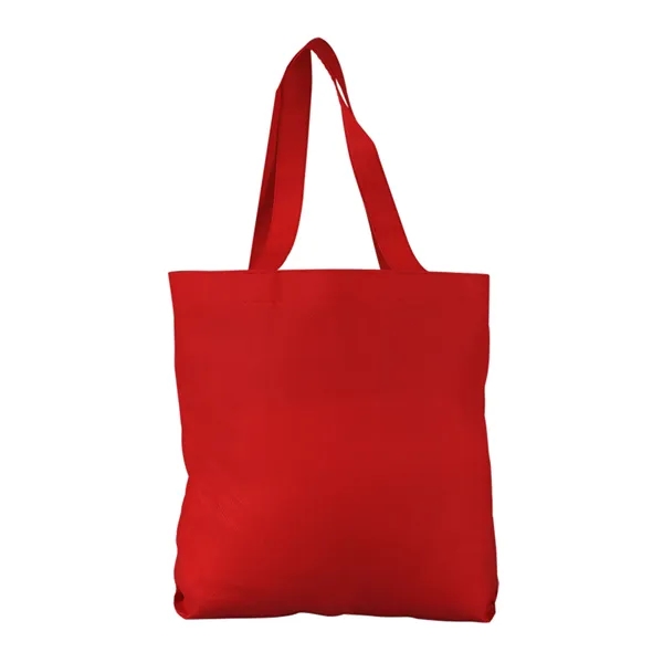 Non-woven polypropylene economy tote, 13" x 13" with a 18" handle.... from ASI 40480 Koozie Group