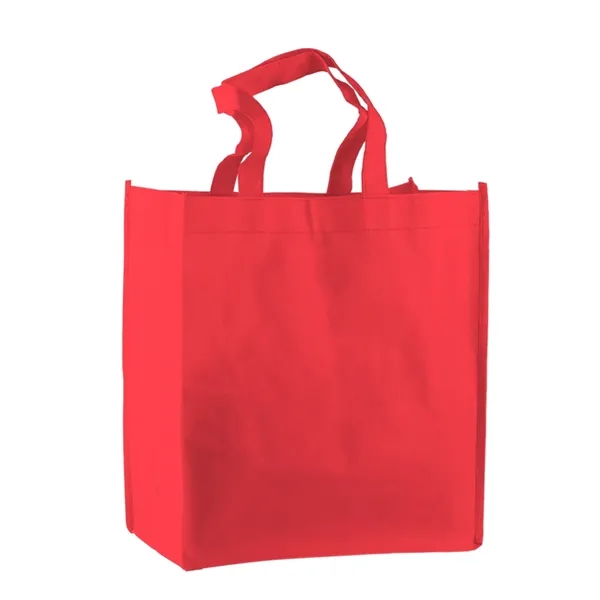 Non-woven polypropylene tote bag, 13" x 13" with a 18" handles.... from ASI 40480 Koozie Group