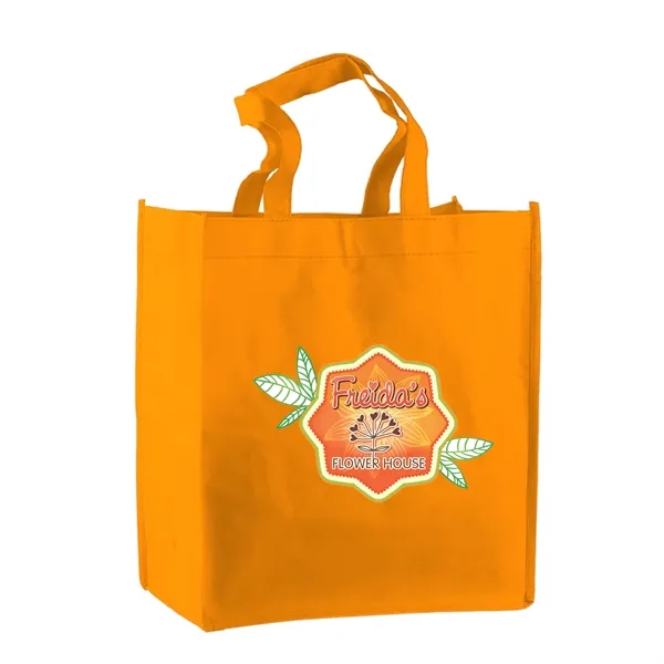 Non-woven polypropylene tote bag, 13" x 13" with a 18" handles.... from ASI 40480 Koozie Group