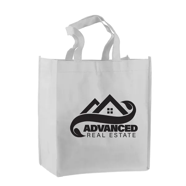 Non-woven polypropylene tote bag, 13" x 13" with a 18" handles.... from ASI 40480 Koozie Group