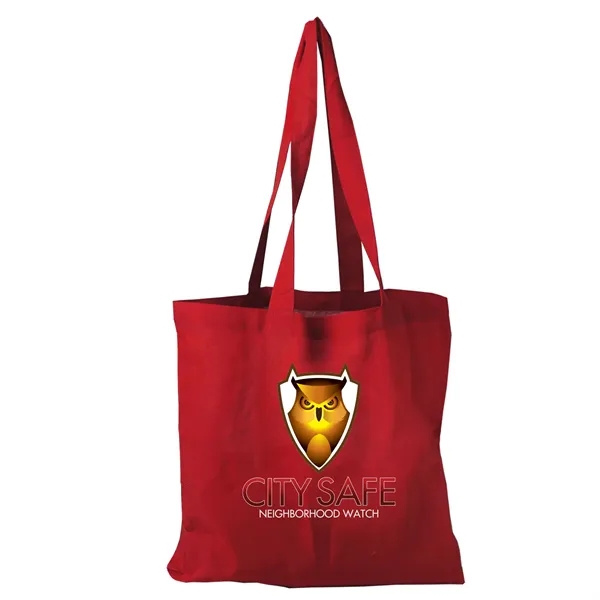 15" Cotton Totes. 15" x 15" with 26" Handles. Made with... from ASI 40480 Koozie Group