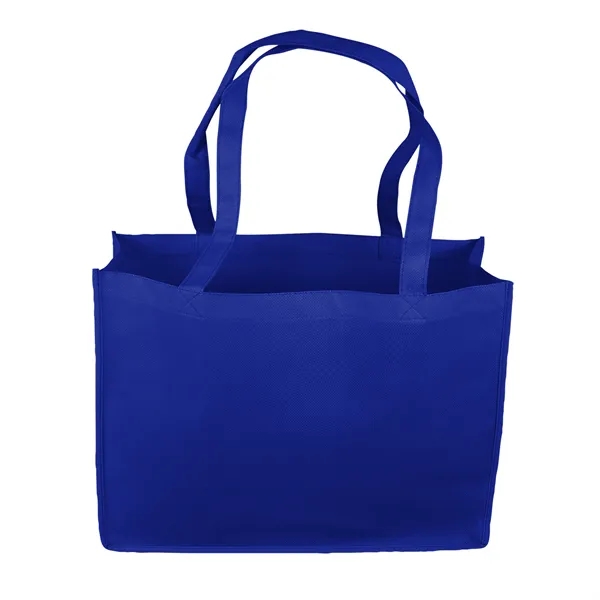 Non-woven polypropylene tote bag, 16" x 12" x 6" deep with... from ASI 40480 Koozie Group