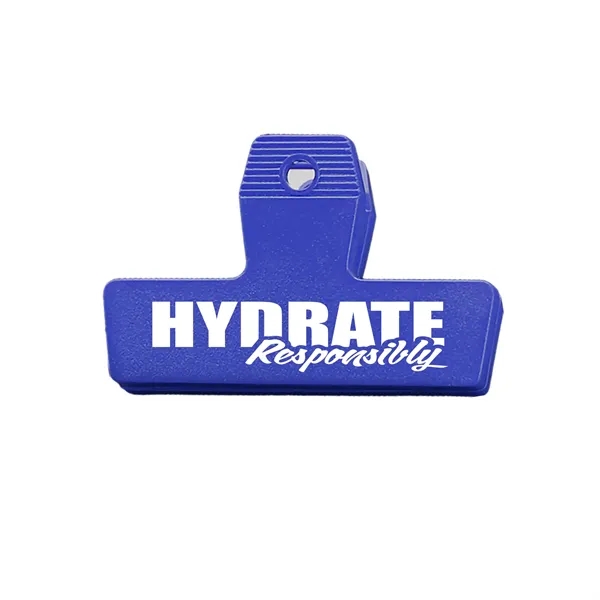 Mini 1 1/2" H x 2 7/16" W bag clip with... from ASI 40480 Koozie Group