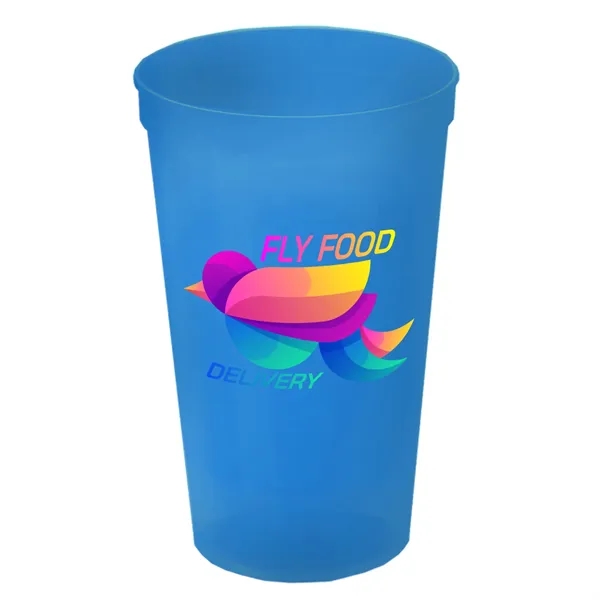 20 oz. transluscent smooth-sided stadium cup.... from ASI 40480 Koozie Group