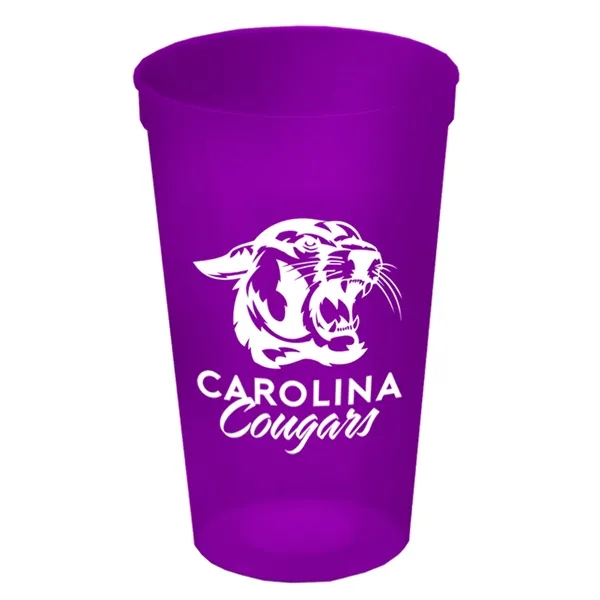 20 oz. transluscent smooth-sided stadium cup.... from ASI 40480 Koozie Group