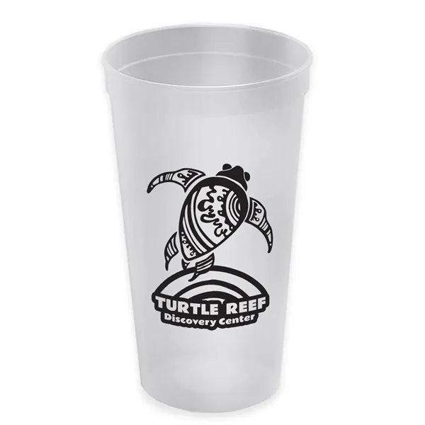 Stadium cup, 32 oz. BPA free. Enhanced biodegradability.... from ASI 40480 Koozie Group
