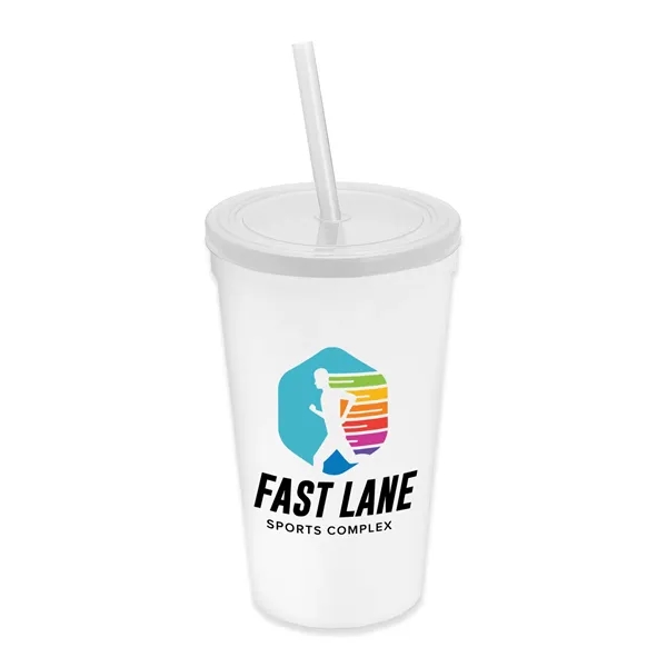 22 oz Travel Tumbler with lid and straw - wide selection... from ASI 40480 Koozie Group