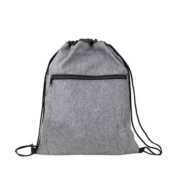 Draw them to your brand with these logoed heather gray drawstring... from ASI 41511 Brainchild USA Inc / BrainChild Gift Club