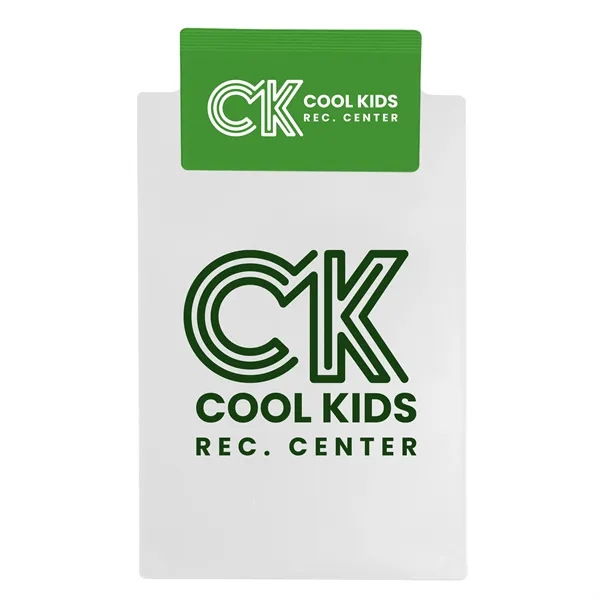 Memo clipboard, holds standard 5 1/2" x 8 1/2" writing pad.... from ASI 40480 Koozie Group