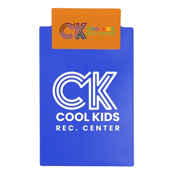 Memo clipboard, holds standard 5 1/2" x 8 1/2" writing pad.... from ASI 40480 Koozie Group