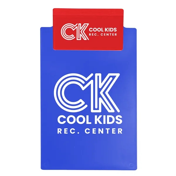 Memo clipboard, holds standard 5 1/2" x 8 1/2" writing pad.... from ASI 40480 Koozie Group