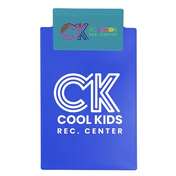 Memo clipboard, holds standard 5 1/2" x 8 1/2" writing pad.... from ASI 40480 Koozie Group