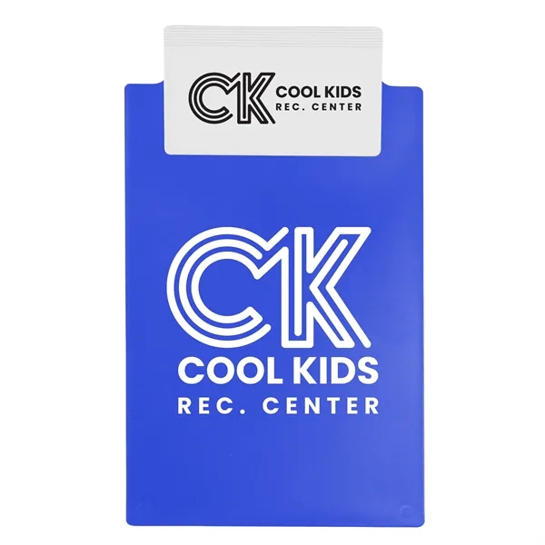 Memo clipboard, holds standard 5 1/2" x 8 1/2" writing pad.... from ASI 40480 Koozie Group