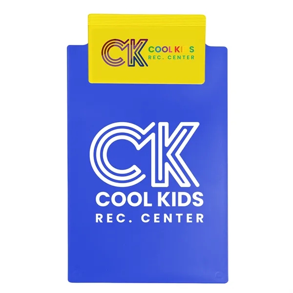 Memo clipboard, holds standard 5 1/2" x 8 1/2" writing pad.... from ASI 40480 Koozie Group