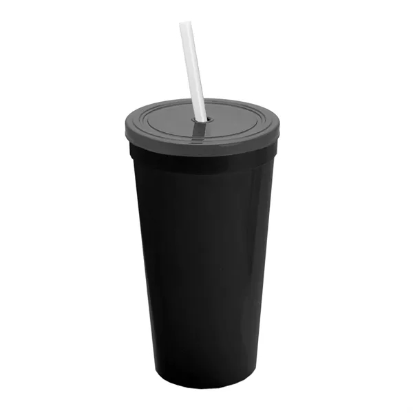 24 Oz. Stadium Cup With Straw And Lid... from ASI 40480 Koozie Group