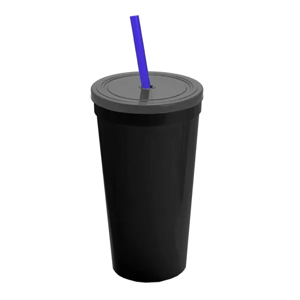 24 Oz. Stadium Cup With Straw And Lid... from ASI 40480 Koozie Group