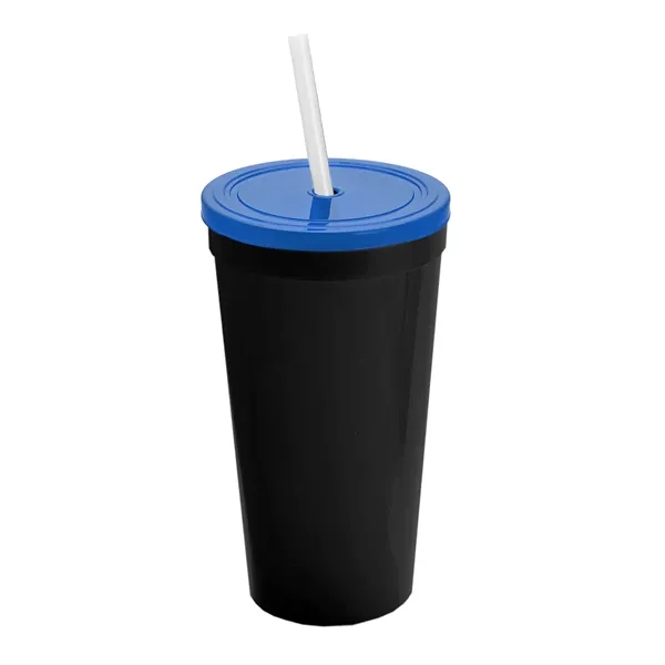 24 Oz. Stadium Cup With Straw And Lid... from ASI 40480 Koozie Group
