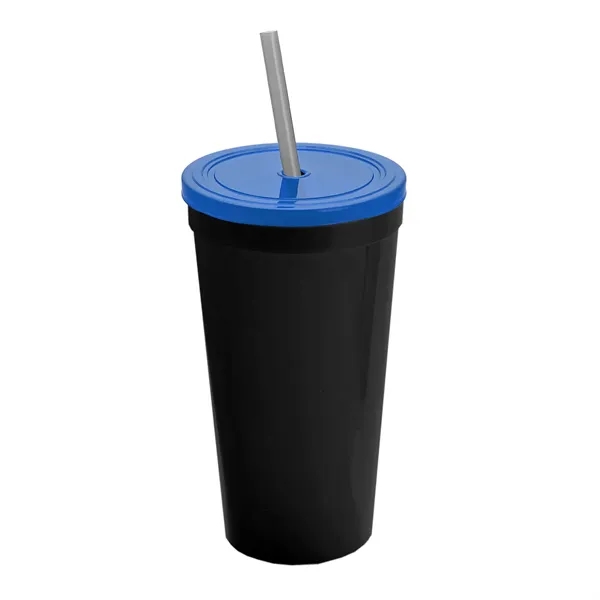 24 Oz. Stadium Cup With Straw And Lid... from ASI 40480 Koozie Group