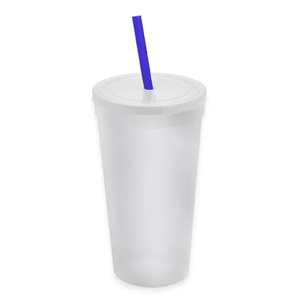 24 Oz. Stadium Cup With Straw And Lid... from ASI 40480 Koozie Group