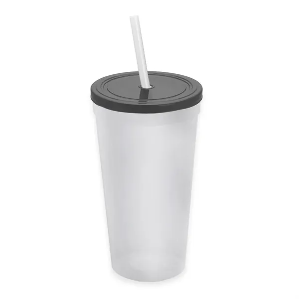 24 Oz. Stadium Cup With Straw And Lid... from ASI 40480 Koozie Group