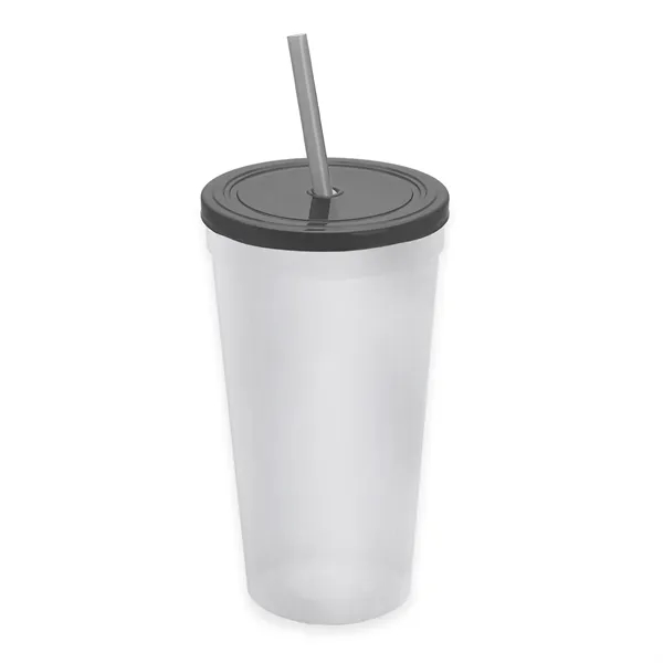 24 Oz. Stadium Cup With Straw And Lid... from ASI 40480 Koozie Group