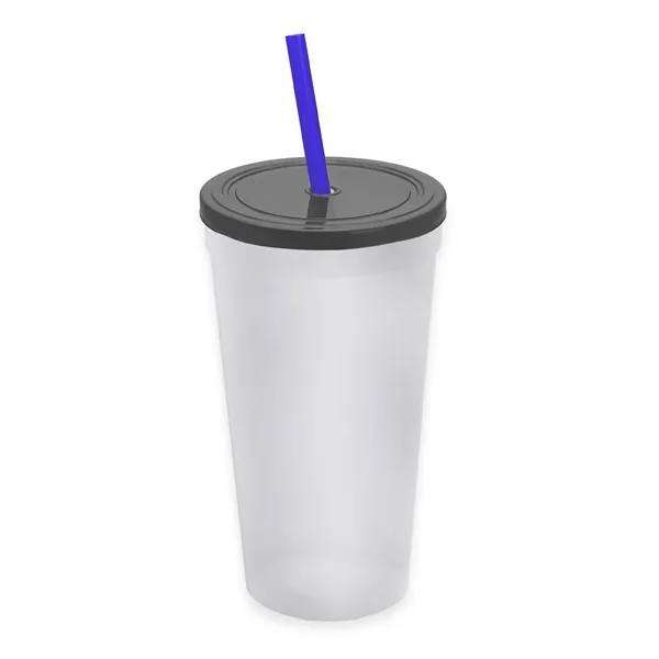 24 Oz. Stadium Cup With Straw And Lid... from ASI 40480 Koozie Group