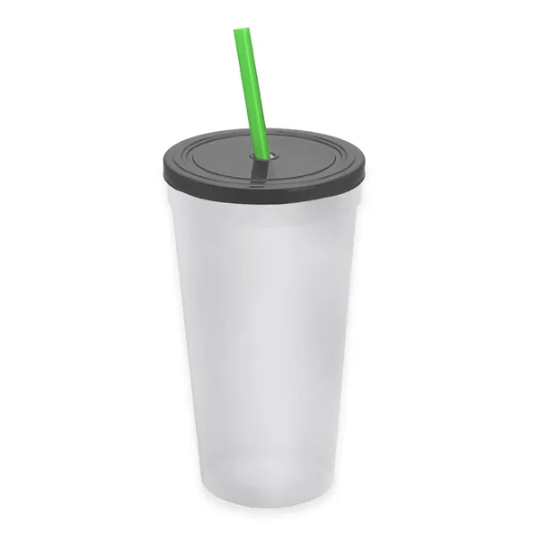 24 Oz. Stadium Cup With Straw And Lid... from ASI 40480 Koozie Group