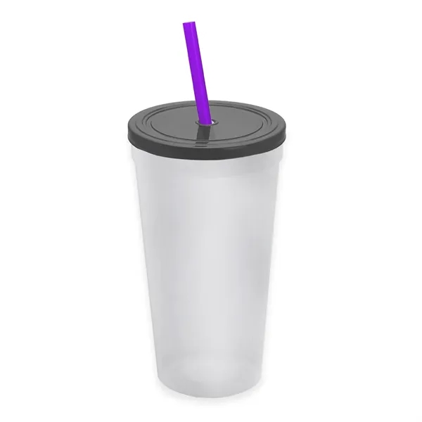 24 Oz. Stadium Cup With Straw And Lid... from ASI 40480 Koozie Group