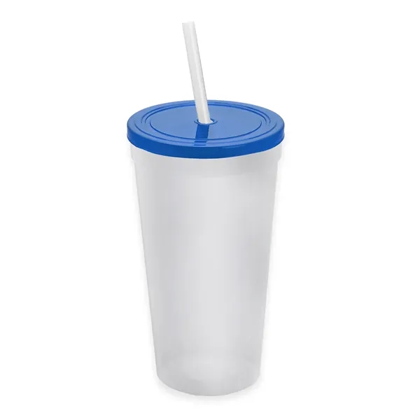 24 Oz. Stadium Cup With Straw And Lid... from ASI 40480 Koozie Group