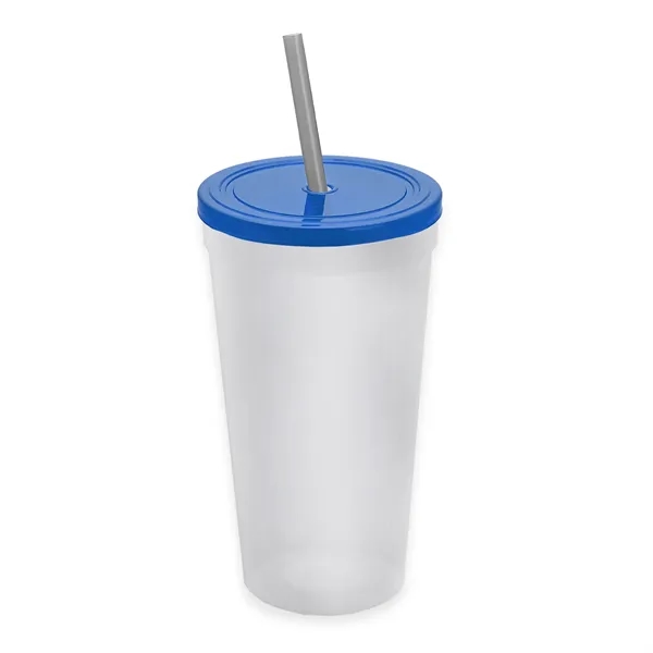 24 Oz. Stadium Cup With Straw And Lid... from ASI 40480 Koozie Group