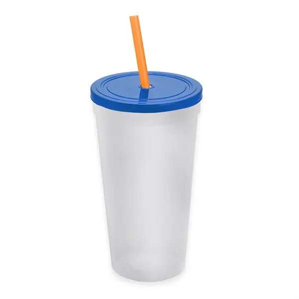 24 Oz. Stadium Cup With Straw And Lid... from ASI 40480 Koozie Group