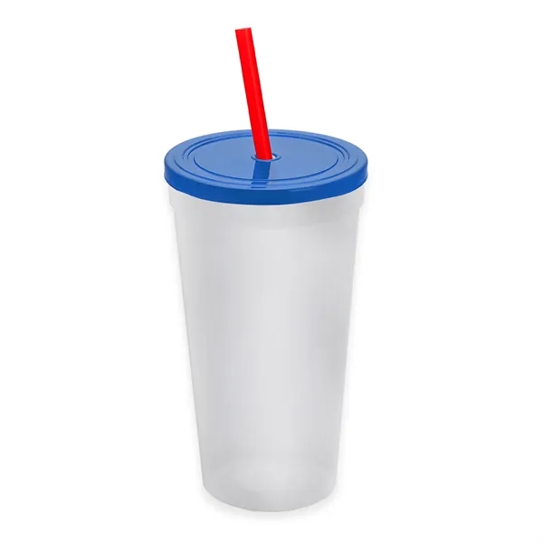 24 Oz. Stadium Cup With Straw And Lid... from ASI 40480 Koozie Group