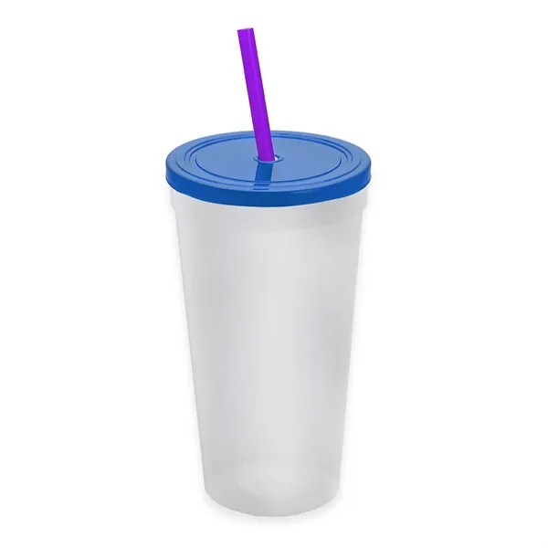 24 Oz. Stadium Cup With Straw And Lid... from ASI 40480 Koozie Group