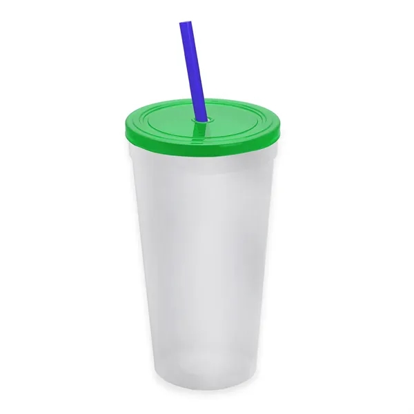 24 Oz. Stadium Cup With Straw And Lid... from ASI 40480 Koozie Group