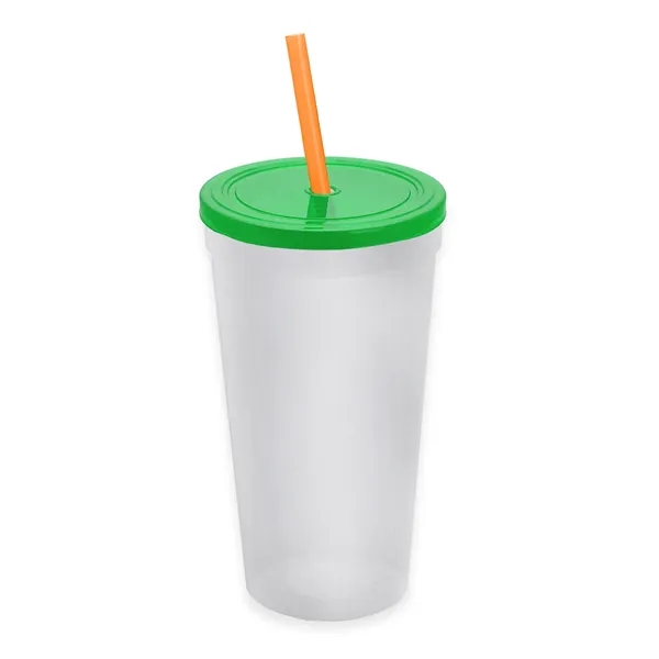 24 Oz. Stadium Cup With Straw And Lid... from ASI 40480 Koozie Group