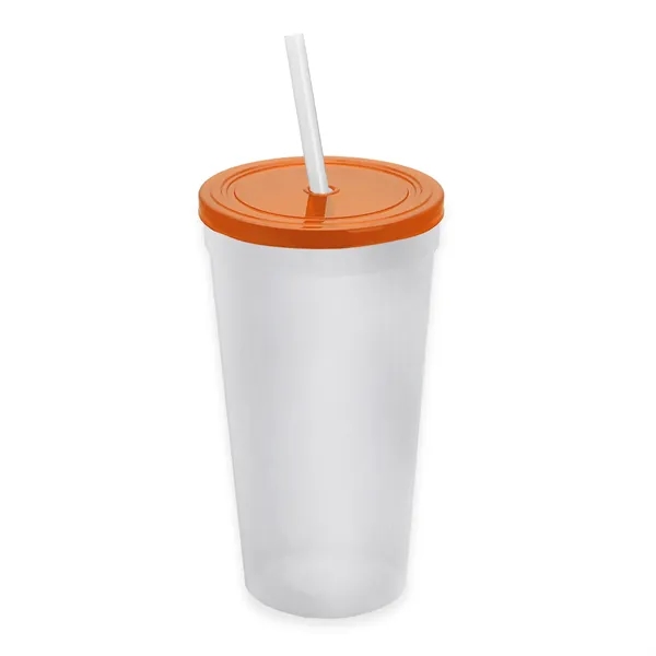24 Oz. Stadium Cup With Straw And Lid... from ASI 40480 Koozie Group