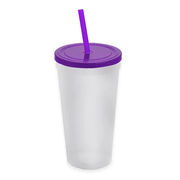 24 Oz. Stadium Cup With Straw And Lid... from ASI 40480 Koozie Group