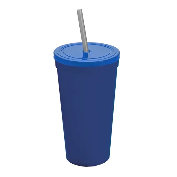 24 Oz. Stadium Cup With Straw And Lid... from ASI 40480 Koozie Group