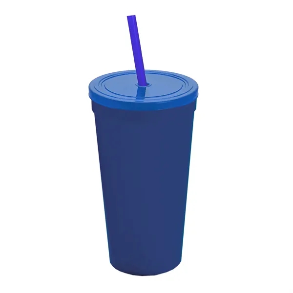 24 Oz. Stadium Cup With Straw And Lid... from ASI 40480 Koozie Group