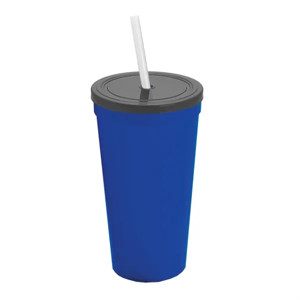 24 Oz. Stadium Cup With Straw And Lid... from ASI 40480 Koozie Group