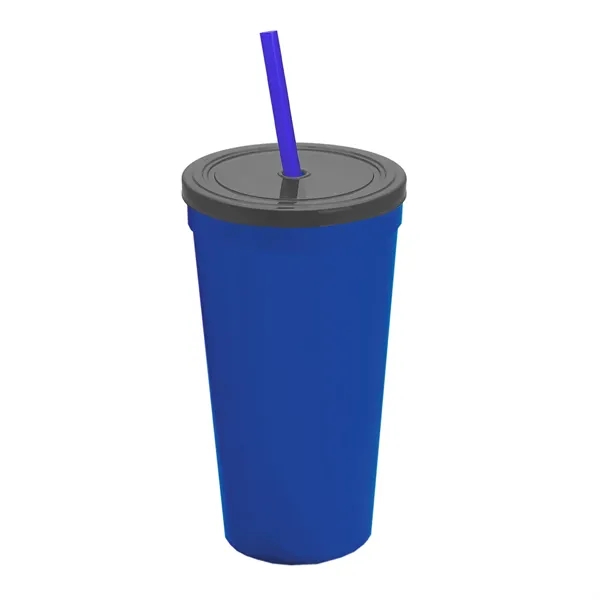24 Oz. Stadium Cup With Straw And Lid... from ASI 40480 Koozie Group