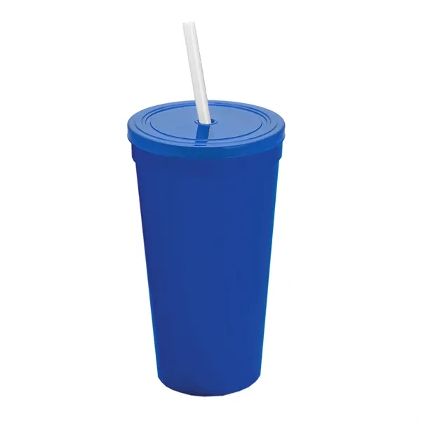 24 Oz. Stadium Cup With Straw And Lid... from ASI 40480 Koozie Group