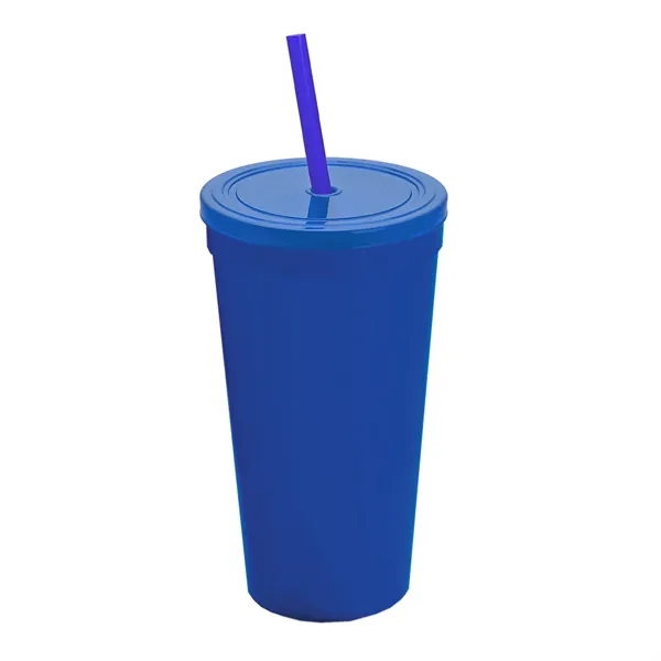 24 Oz. Stadium Cup With Straw And Lid... from ASI 40480 Koozie Group