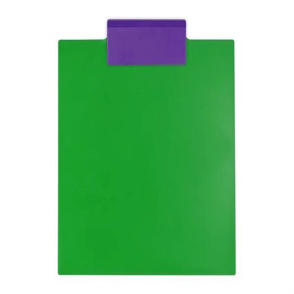 Letter clipboard holds an 8 1/2" x 11" writing pad with... from ASI 40480 Koozie Group