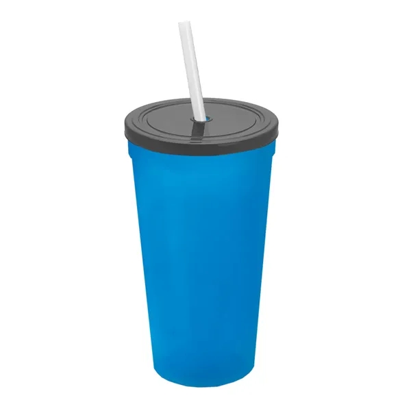 24 Oz. Stadium Cup With Straw And Lid... from ASI 40480 Koozie Group