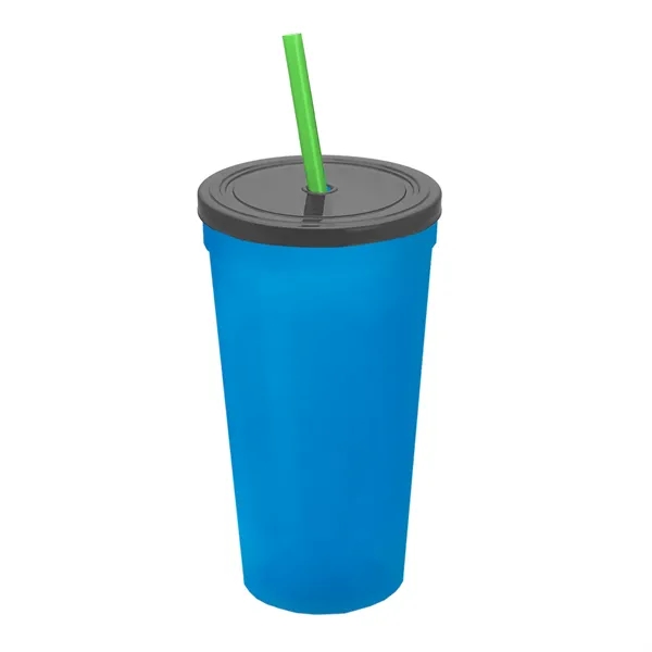 24 Oz. Stadium Cup With Straw And Lid... from ASI 40480 Koozie Group